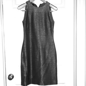 Akris metallic sheath dress